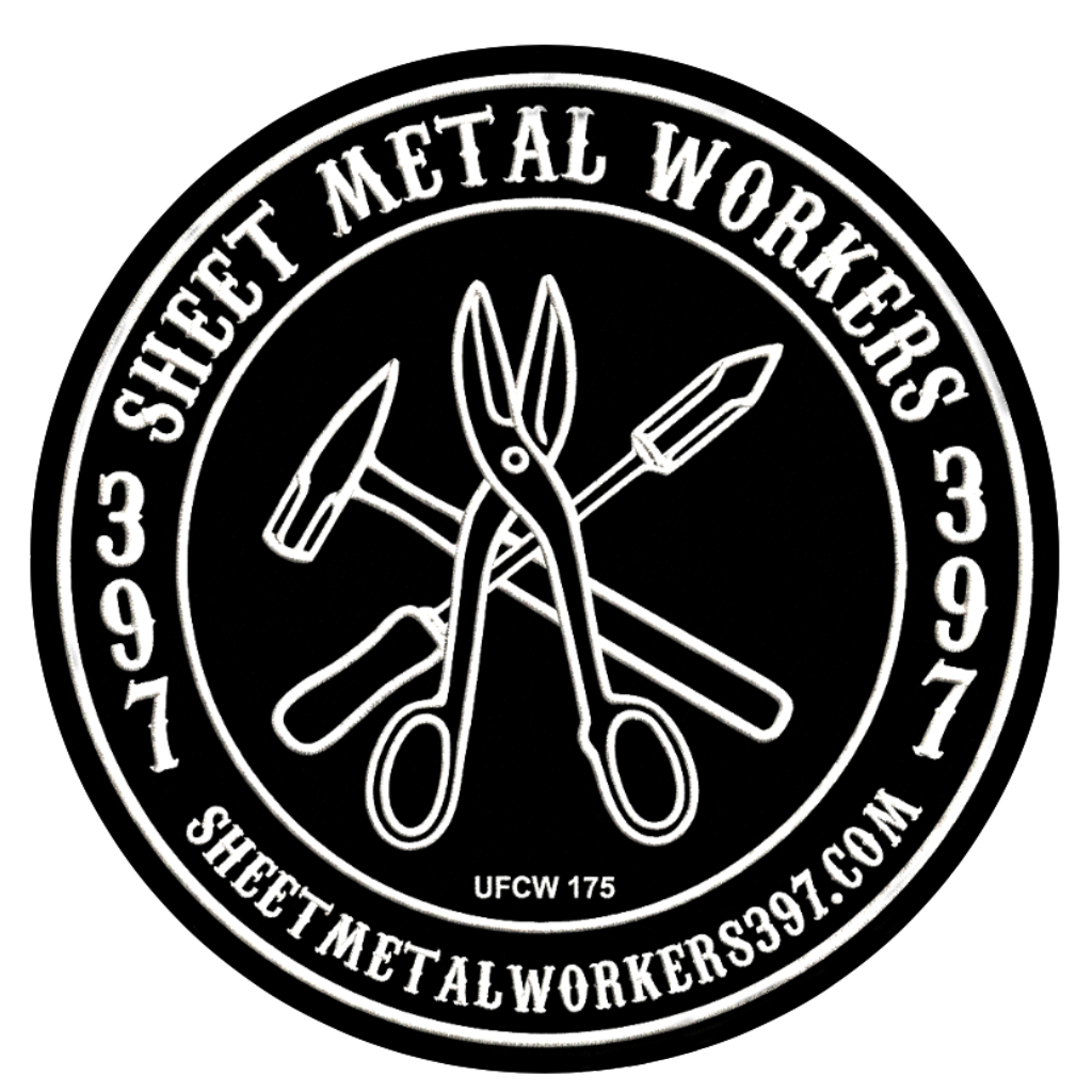 Sheet Metal Workers & Roofers Local 397 crest